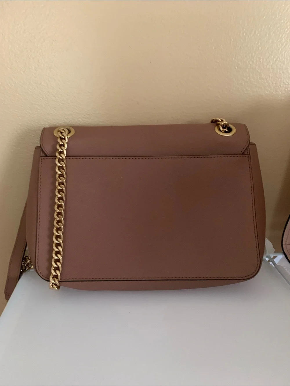 Michael Kors structured leather